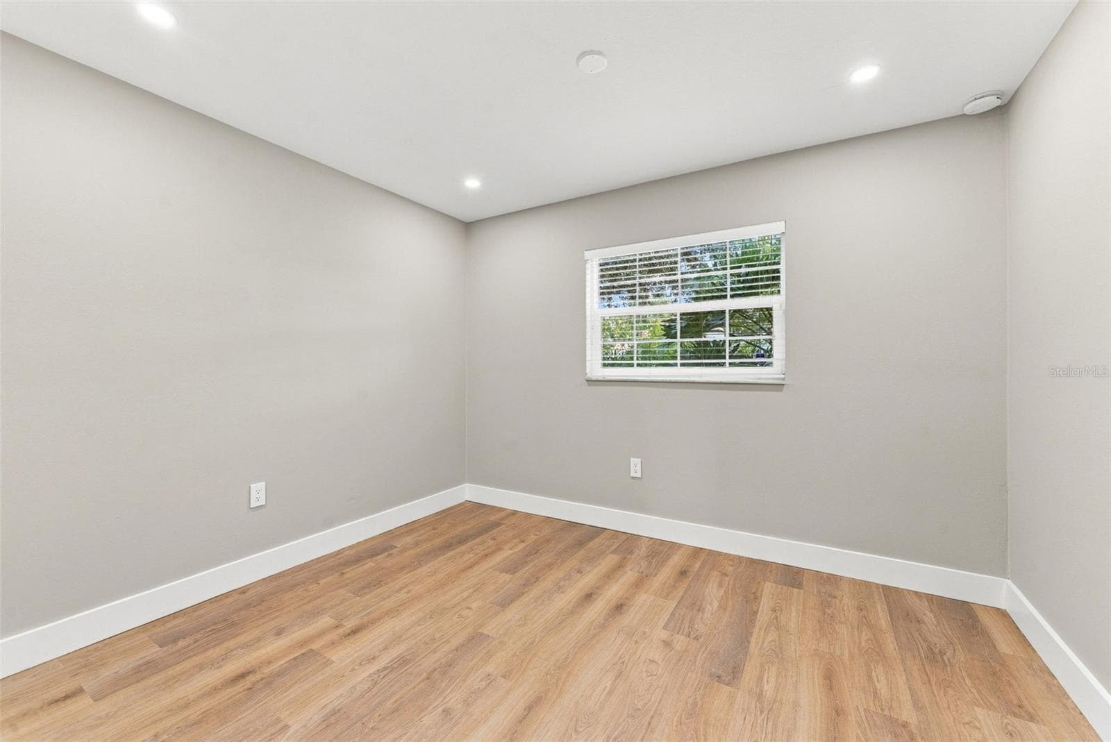 Bedroom #3 with Luxury Vinyl Flooring - 300 N BAY HILLS BLVD, SAFETY HARBOR