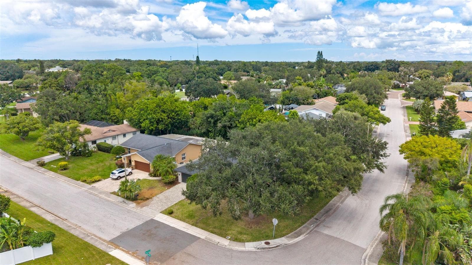 Aerial View of Property - 300 N BAY HILLS BLVD, SAFETY HARBOR