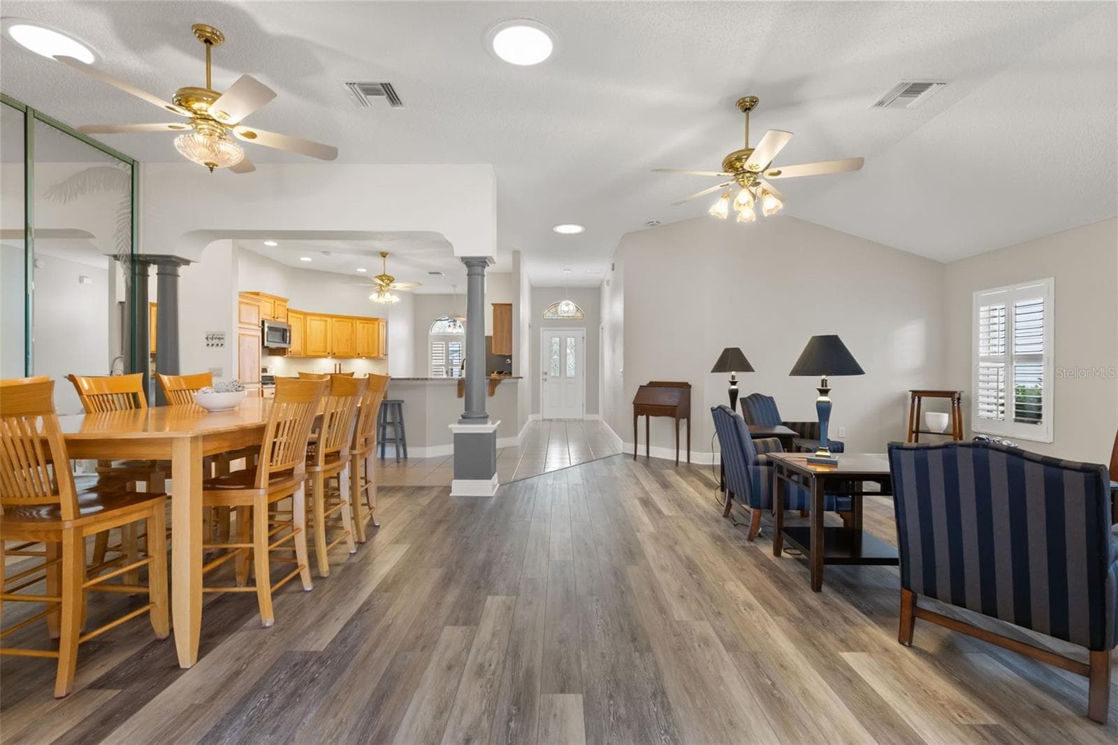 Living Room and Dining Room - 2120 CALLAWAY DR, THE VILLAGES