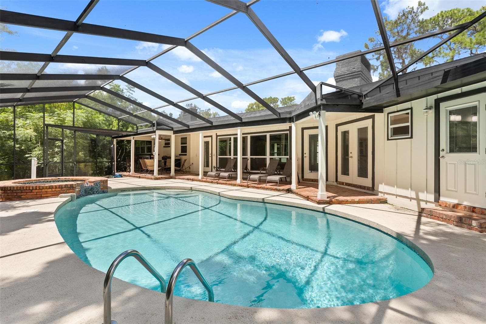 Lanai and Pool - 1602 COUNTRY CLUB RD, EUSTIS