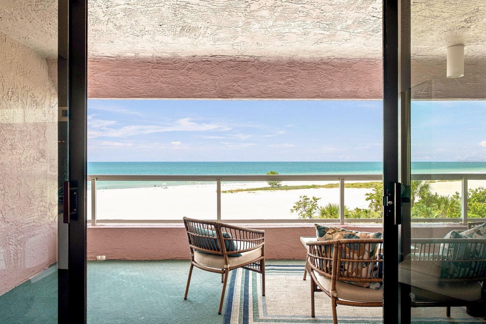 Ocean view balcony - 1310 GULF BLVD #4D, CLEARWATER BEACH