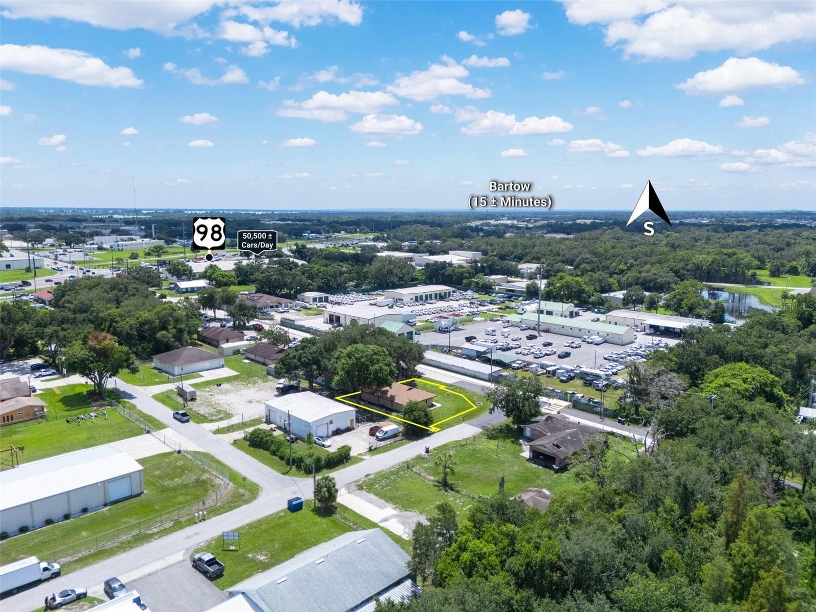 Aerial - 2800 WINTER LAKE RD, LAKELAND