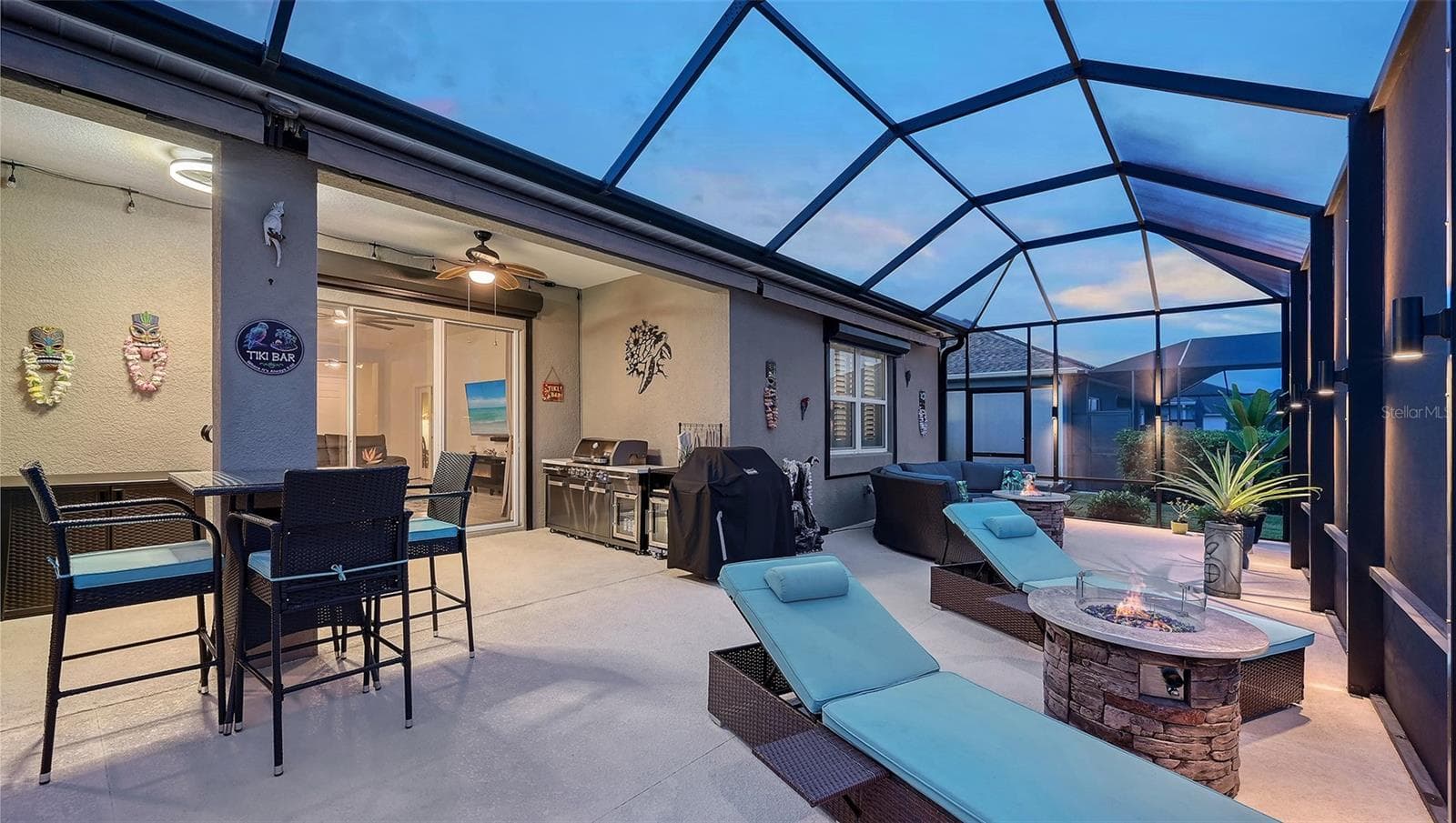 Outdoor living space - 13667 OLD CREEK CT, PARRISH