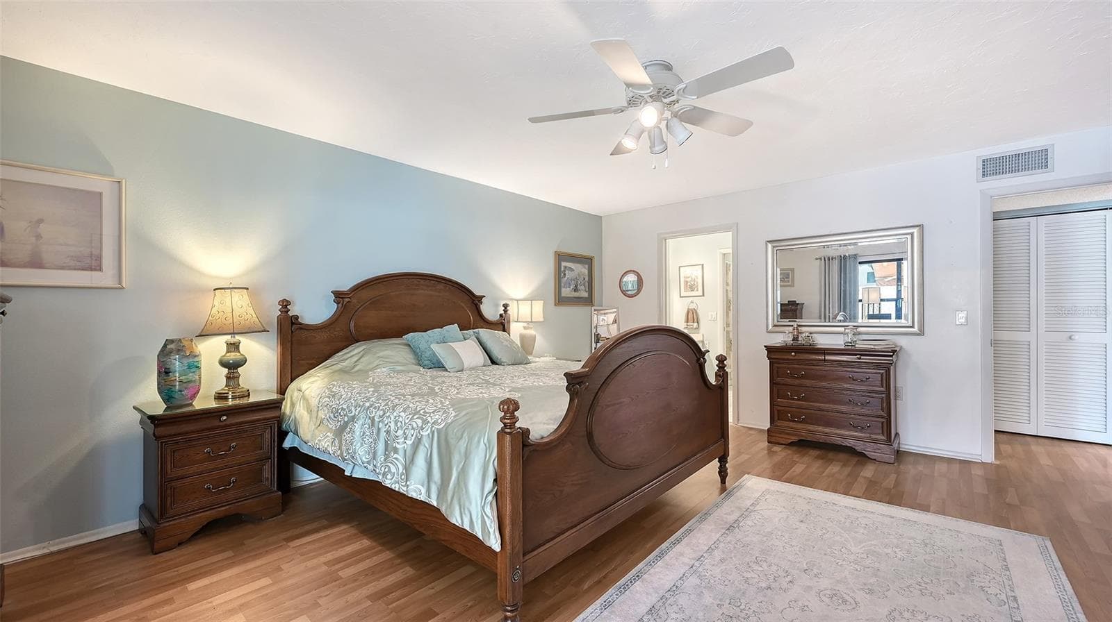 This floorplan has the largest main bedroom of any in the community. You will plenty of open space. - 666 WOODLAWN DR #666, BRADENTON