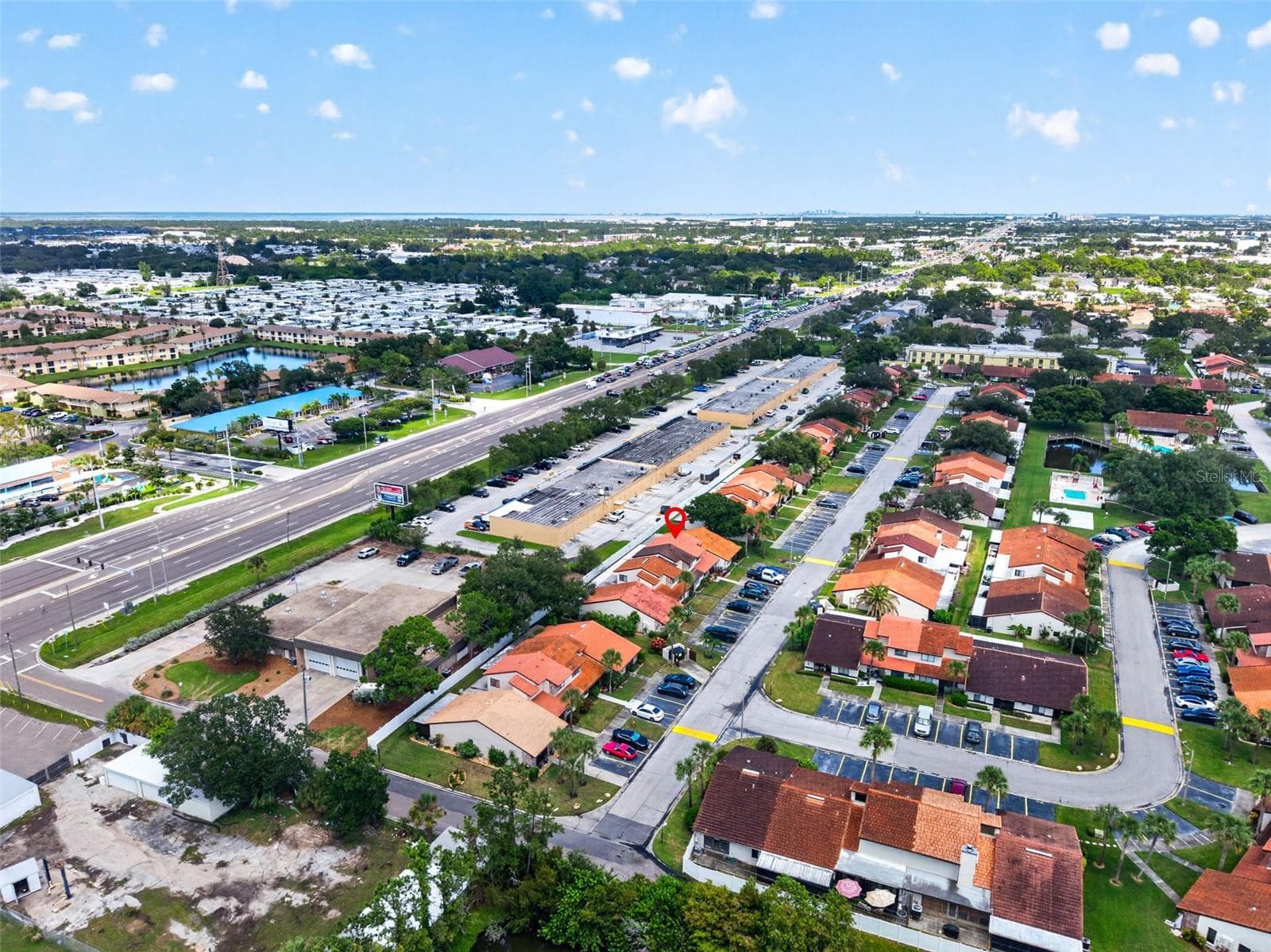 Aerial views - 7360 ULMERTON RD #18D, LARGO