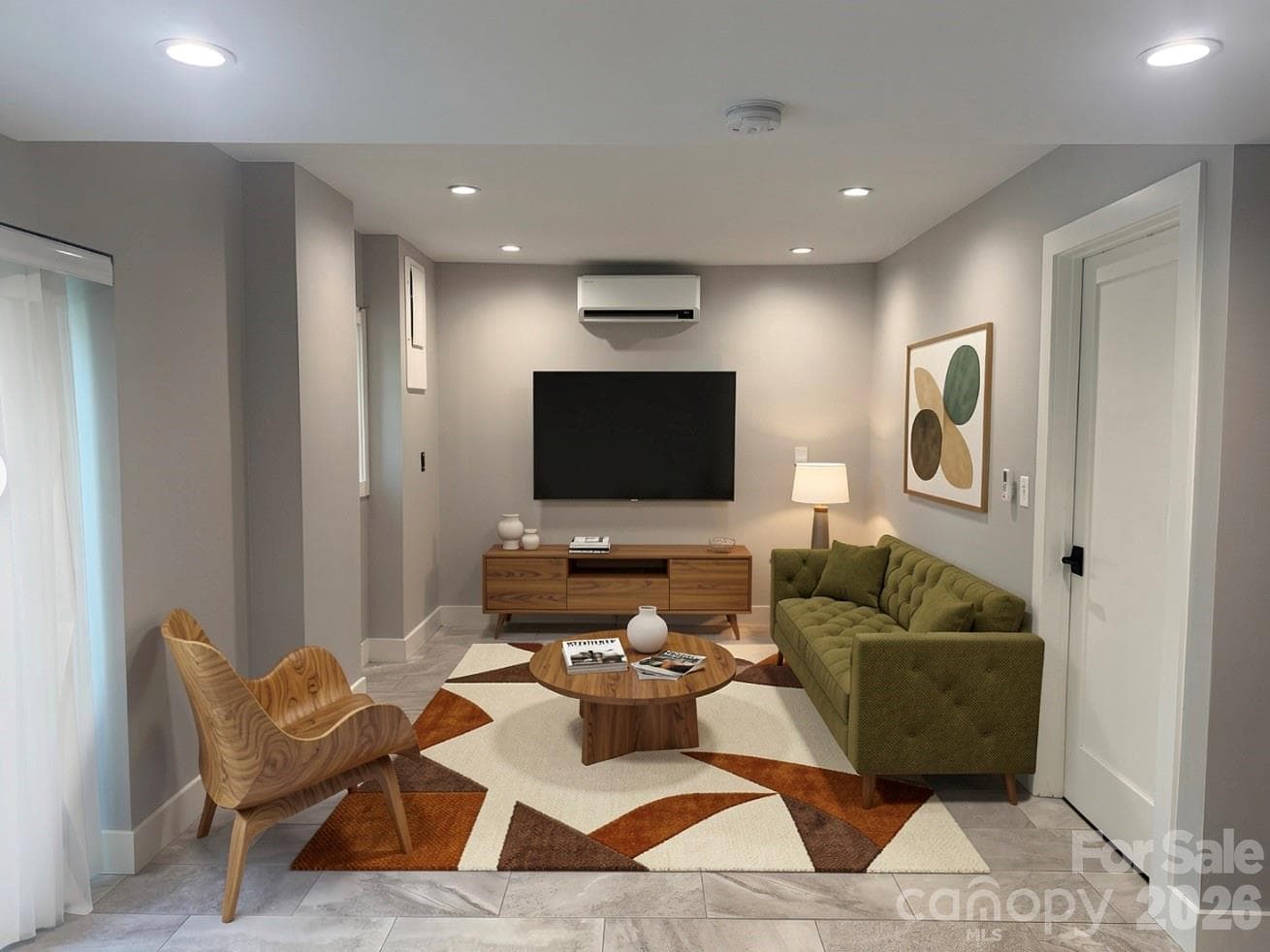 Digitally Staged for inspiration - 77 Trotter Place, Asheville