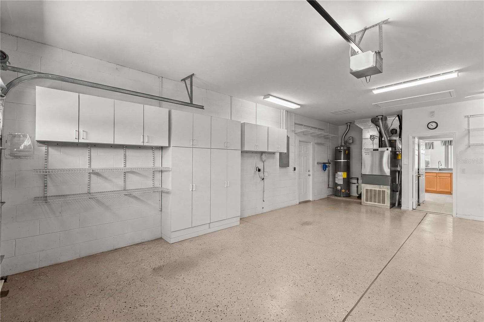 Garage With Clutter Removed - 9286 SE 128TH ST, SUMMERFIELD