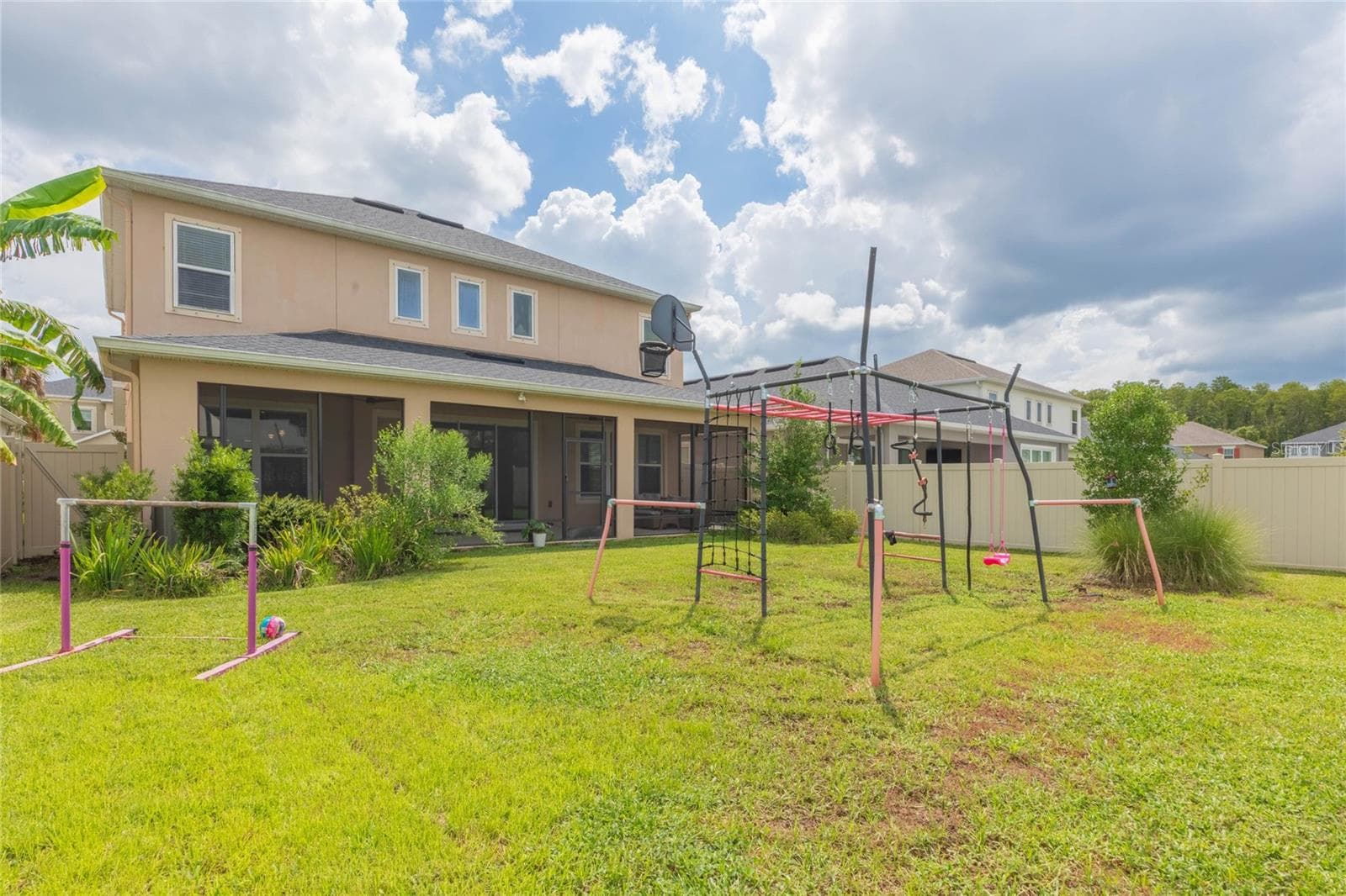 Backyard - 13649 CANNON DR, ODESSA