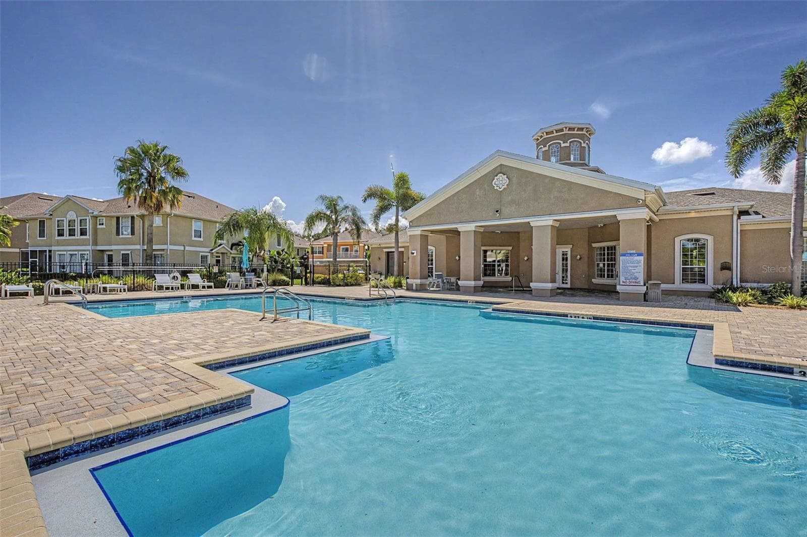Resort style pool with pavers - 7001 INTERBAY BLVD #142, TAMPA