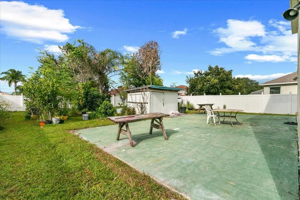 Backyard. 22 - 3531 LINNET CT, KISSIMMEE
