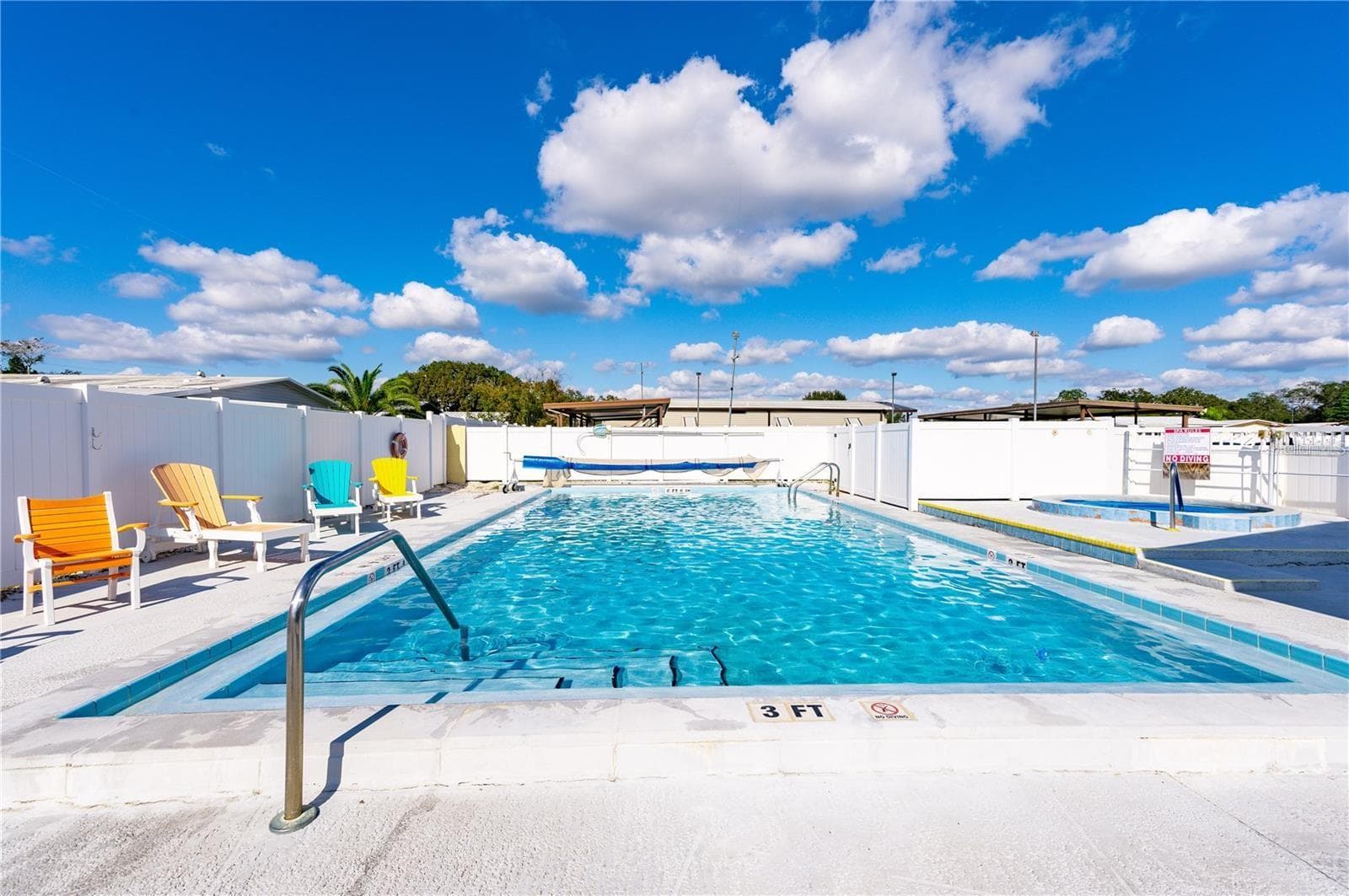 Community pool. - 36346 LE SABRE WAY, ZEPHYRHILLS