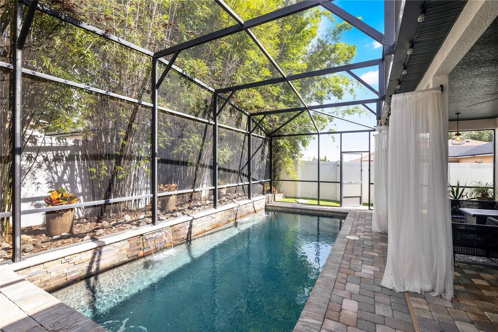 Private screen-enclosed pool area - 13547 PITANGA ST, CLERMONT