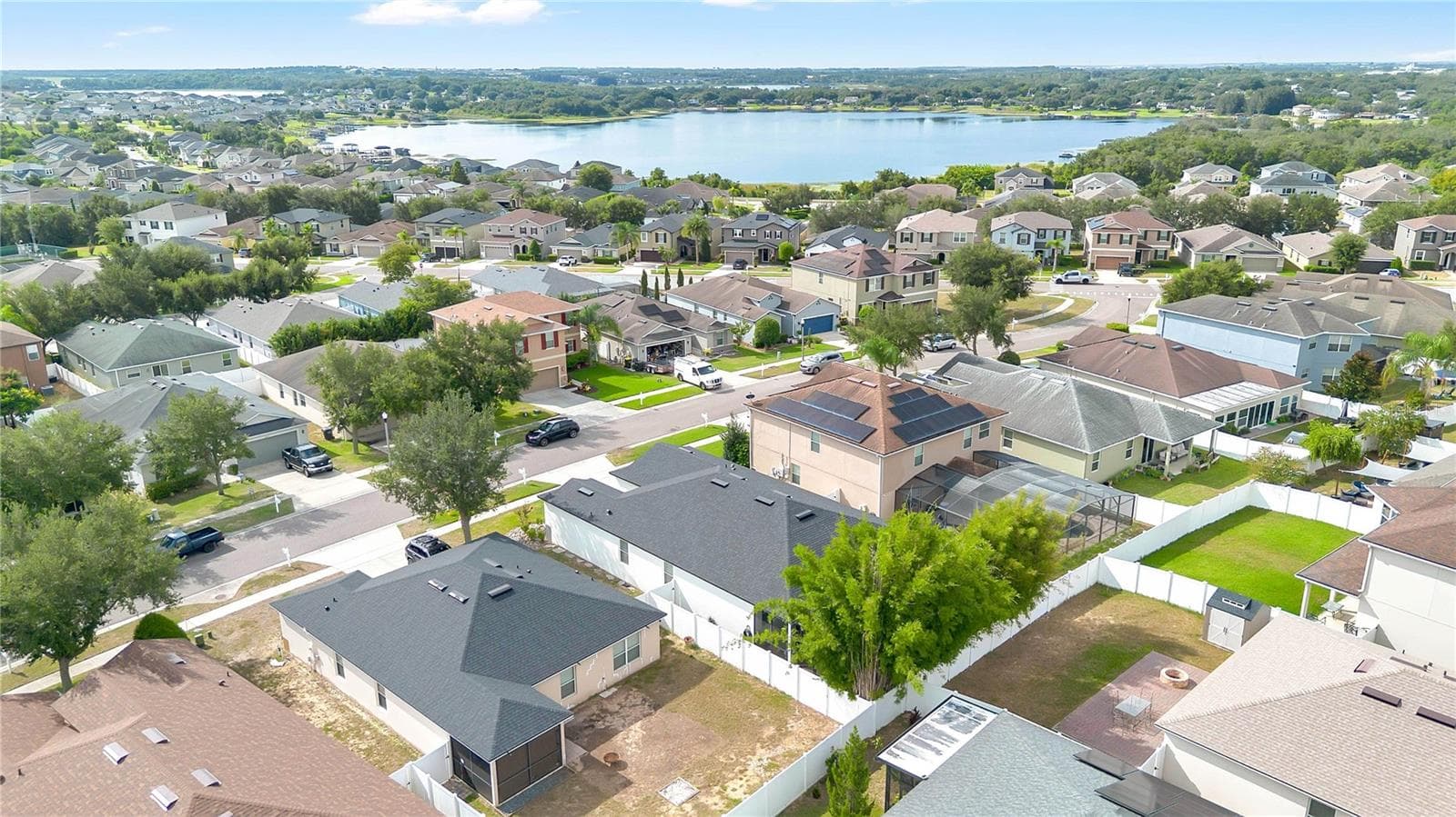 Aerial View of Community - 13547 PITANGA ST, CLERMONT