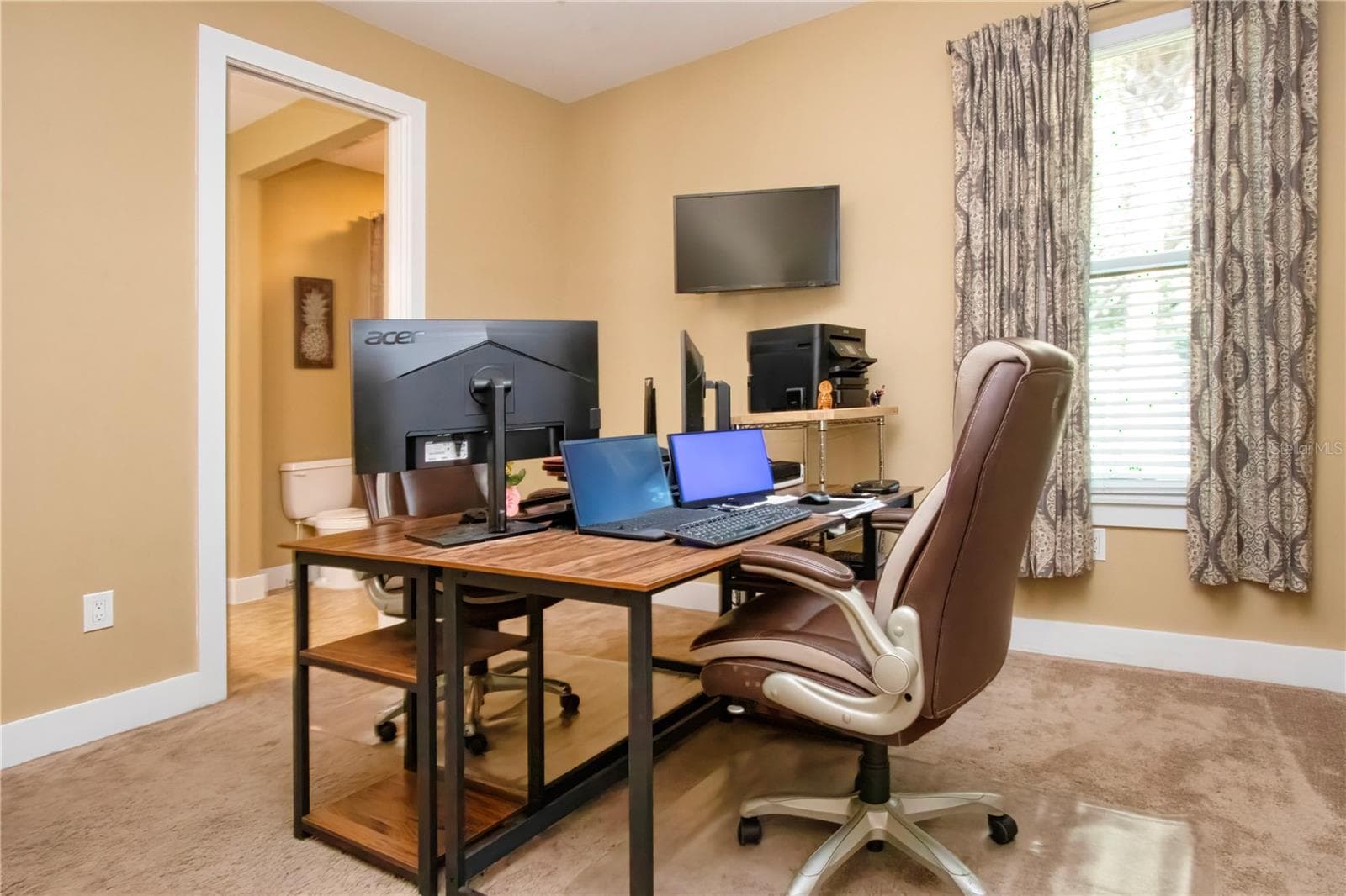 3rd bedroom used for an office - 1605 BUTCH CASSIDY TRL, WIMAUMA