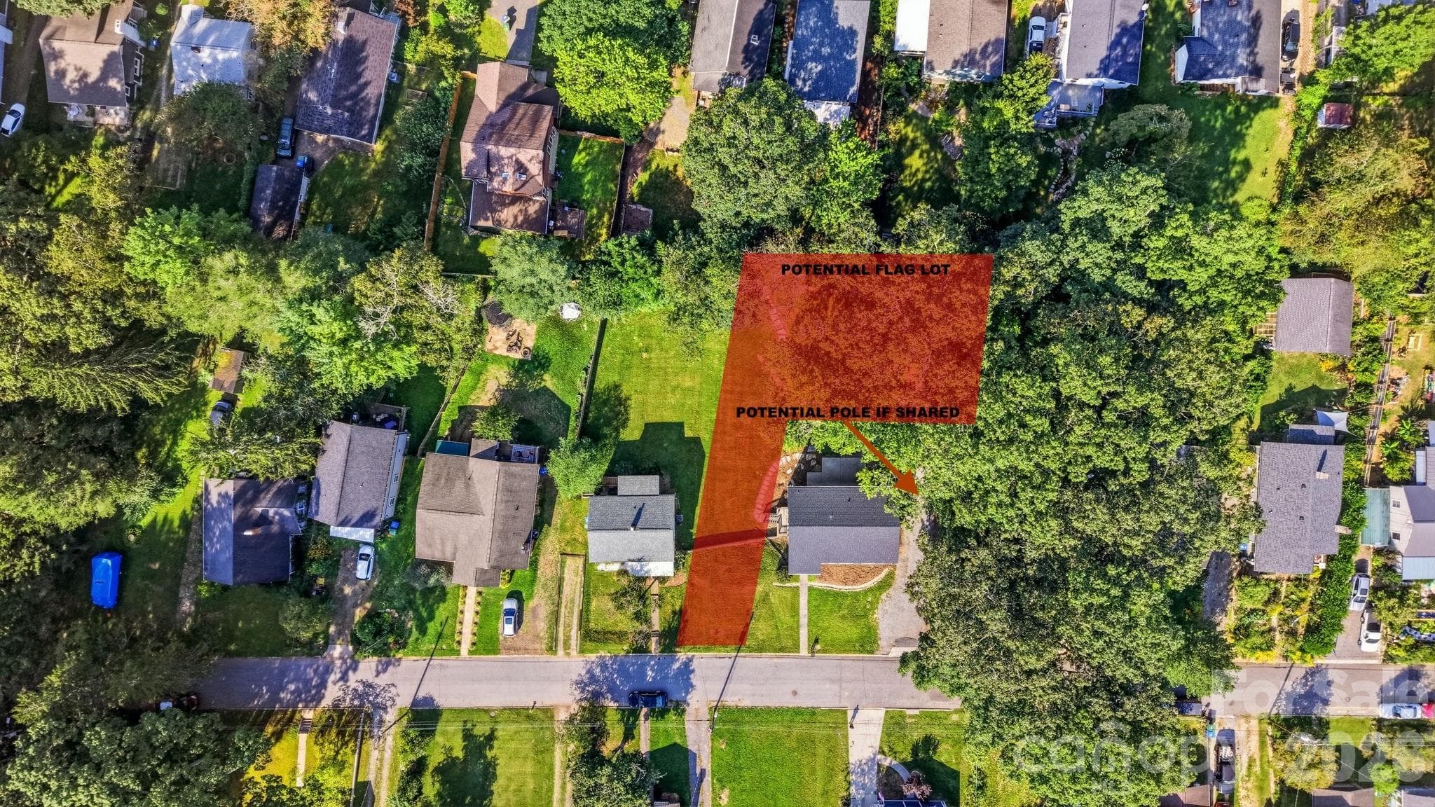 Approximate and buyer to confirm with city - 77 Trotter Place, Asheville