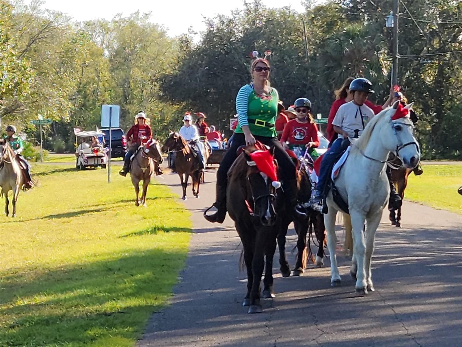 Horse parade at Christmas - 1605 BUTCH CASSIDY TRL, WIMAUMA