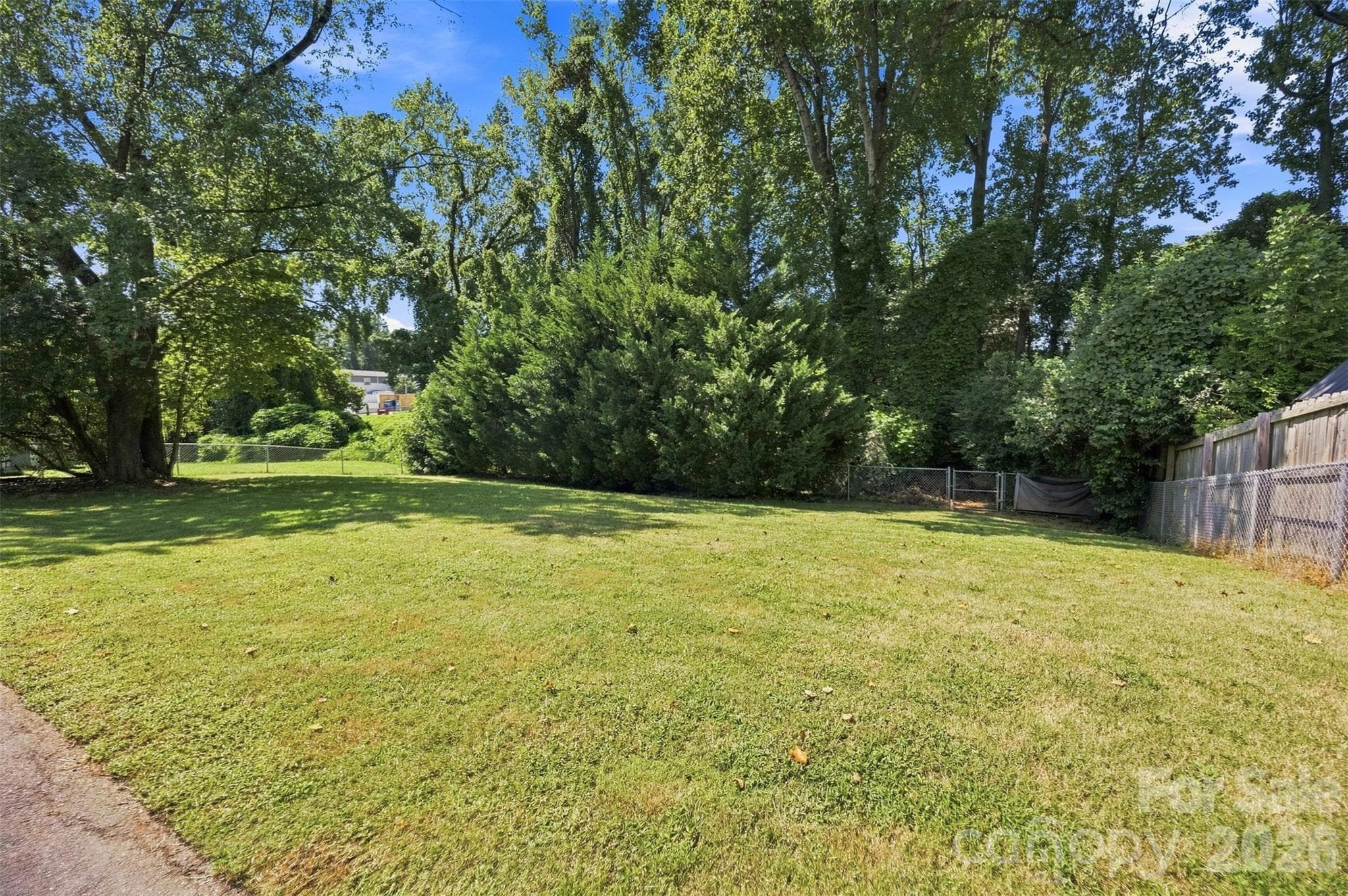 Current owners hosted many outdoor events for family and friends here. the space is really ideal. - 6506 Candlewood Drive, Charlotte