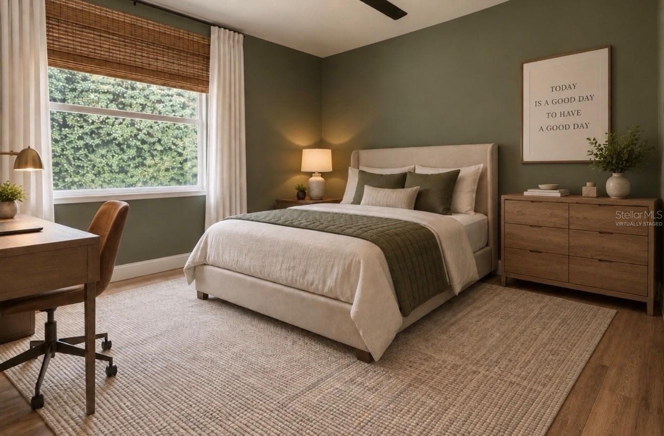 BEDR. 2: VIRTUALLY STAGED PHOTO - 9115 BAY SIDE CT, ORLANDO