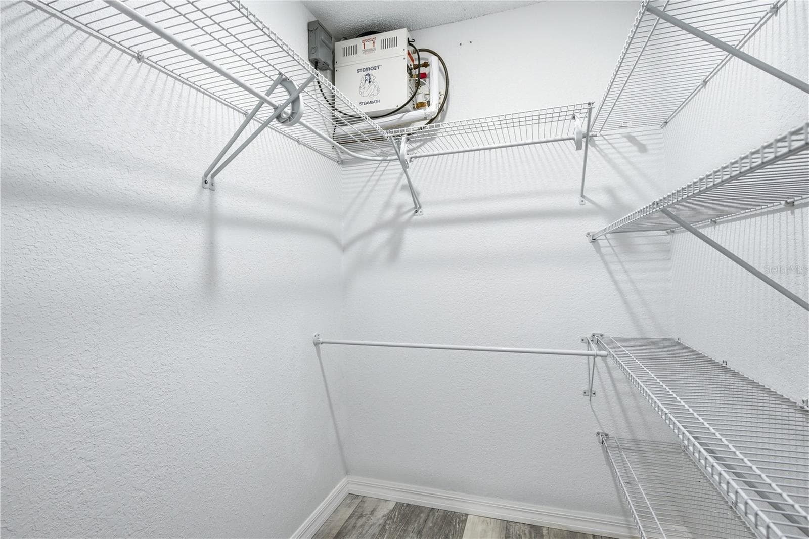 Master bedroom walk in closet - 8345 APPLE ORCHARD RD, SPRING HILL