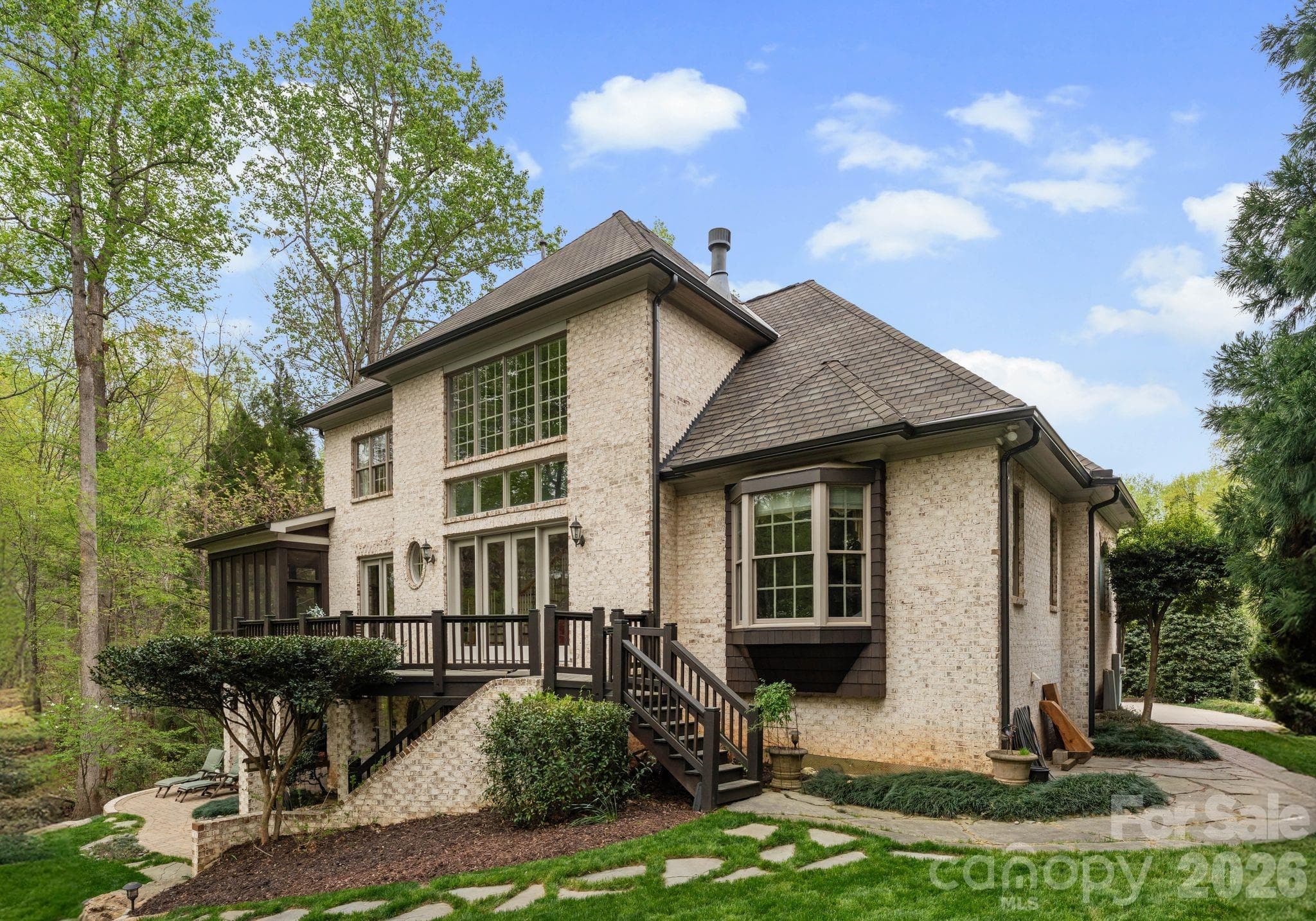 Rear Elevation - 1514 Elmsford Lane, Matthews