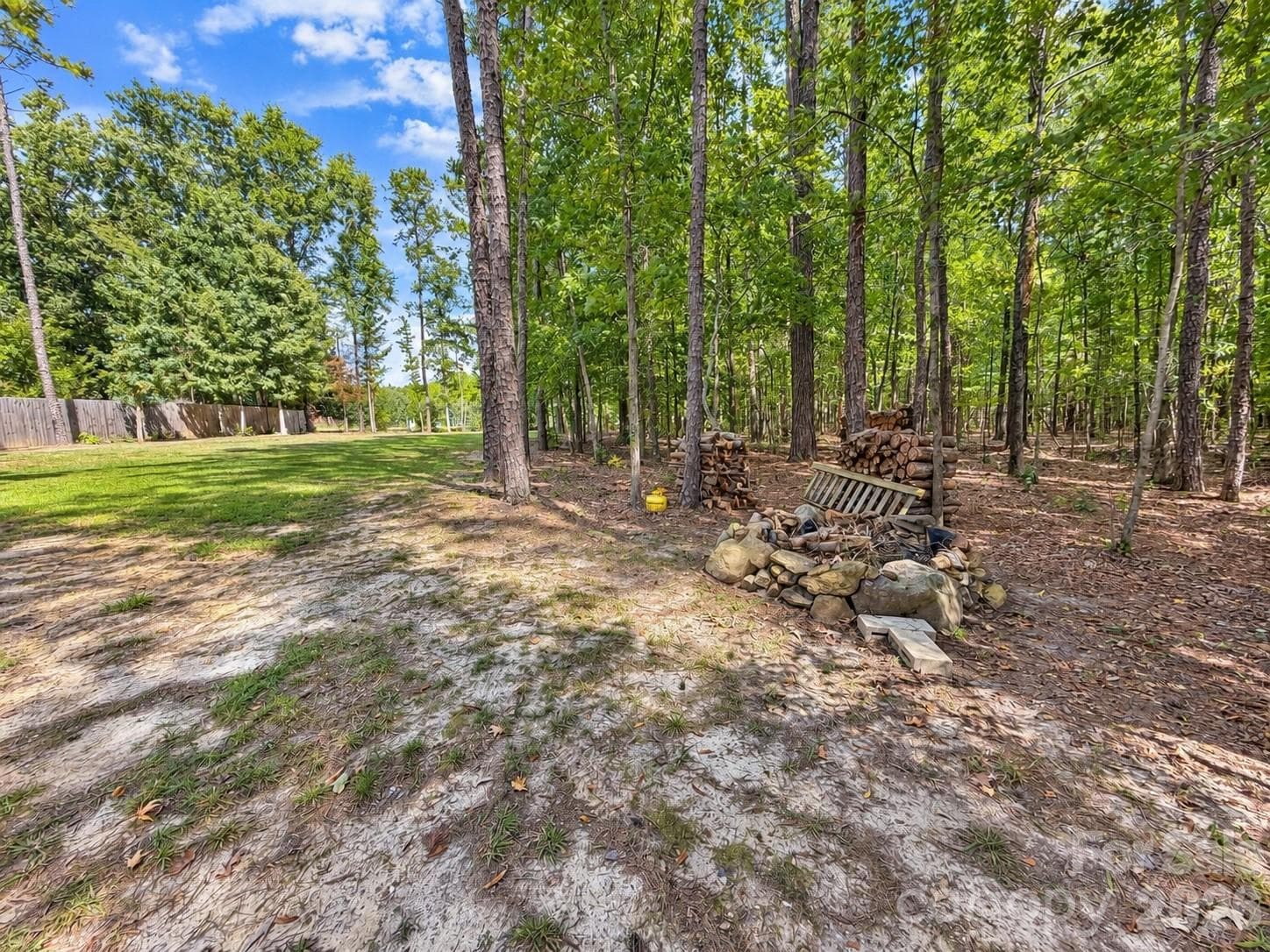 Firepit area - 9201 Providence Road S, Waxhaw