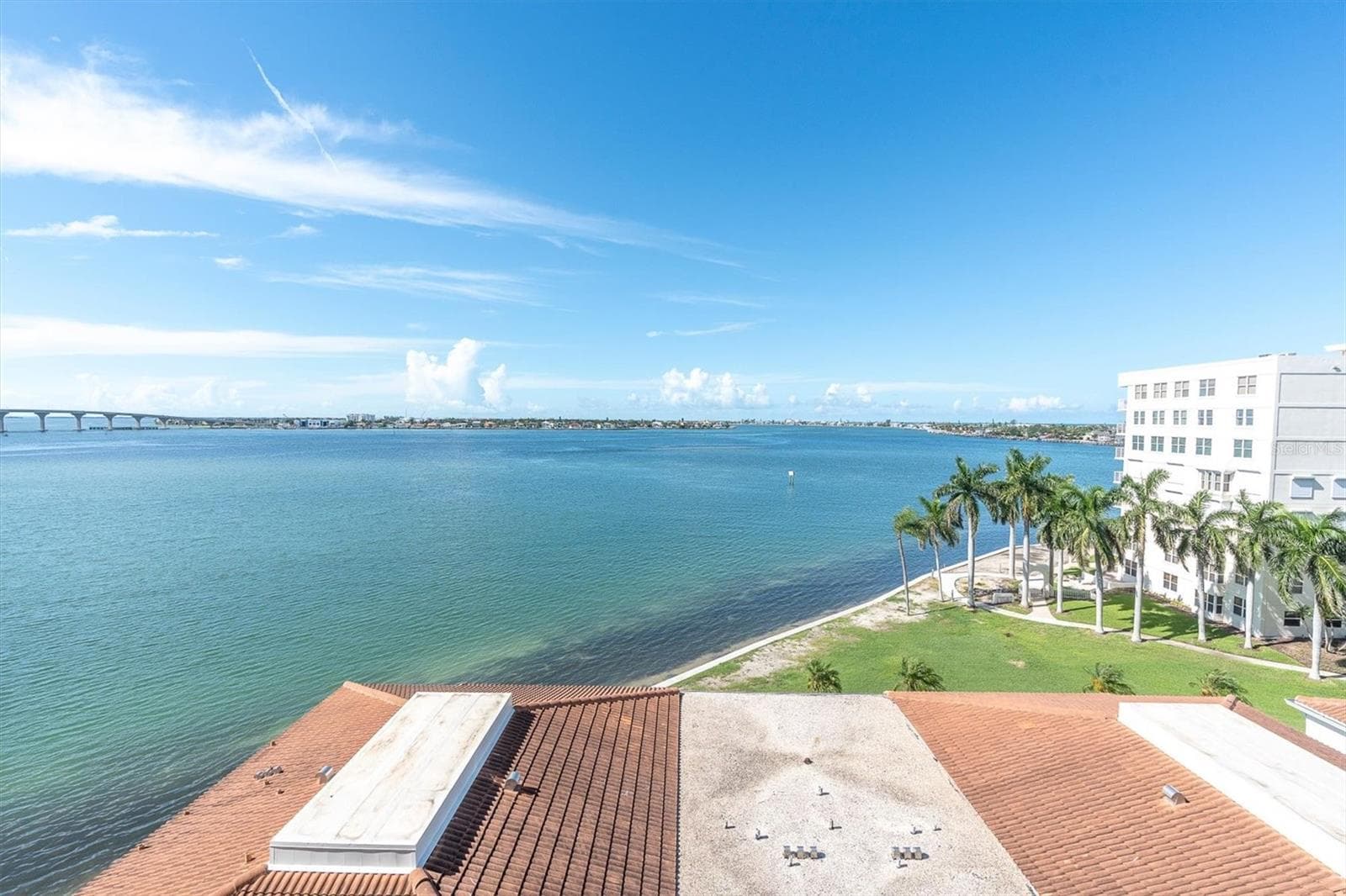 the view from the patio - 6287 BAHIA DEL MAR CIR #602, ST PETERSBURG