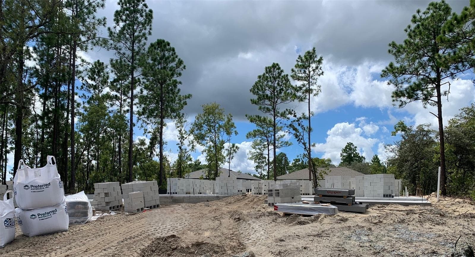 Actual job site. 9/5/2026 - 547 W HOMEWAY LOOP, DUNNELLON