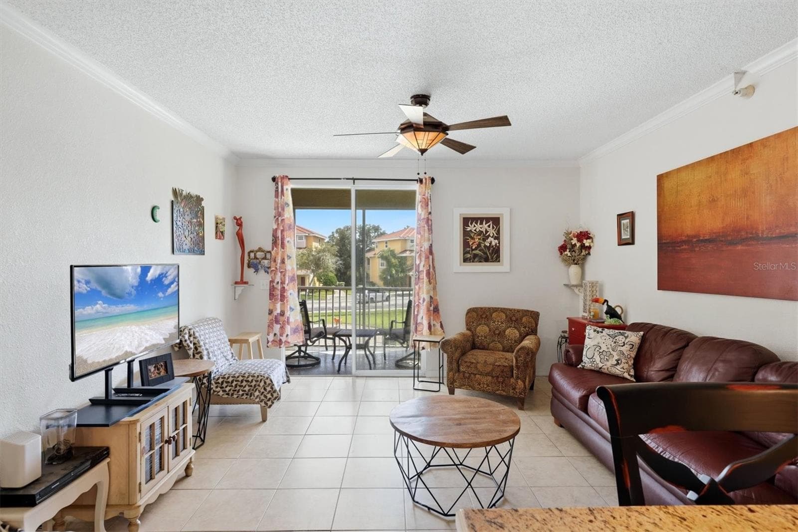 Balcony - allows lots of natural light - 5001 BARALDI CIR #22-209, SARASOTA