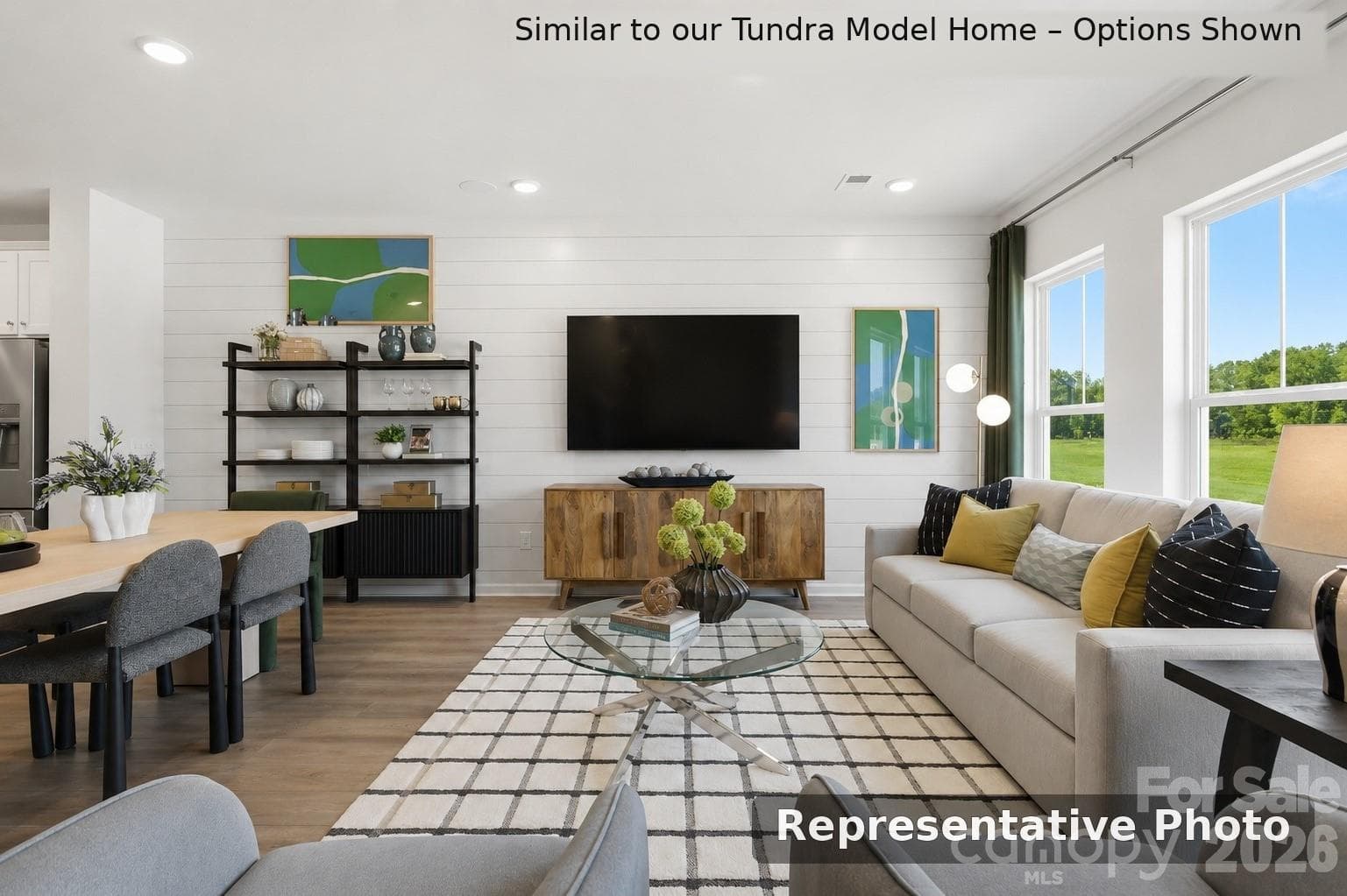 Rendering of Spacious Living Room, Great for Entertaining - 6617 Fire Lily Lane, Charlotte