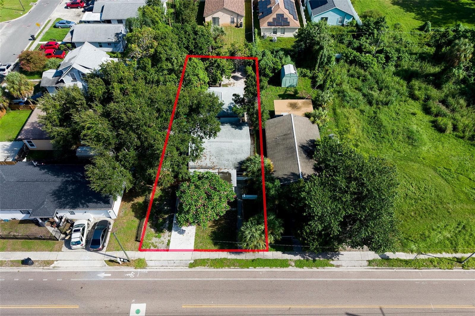 AERIAL VIEW - 1835 15TH AVE S, ST PETERSBURG