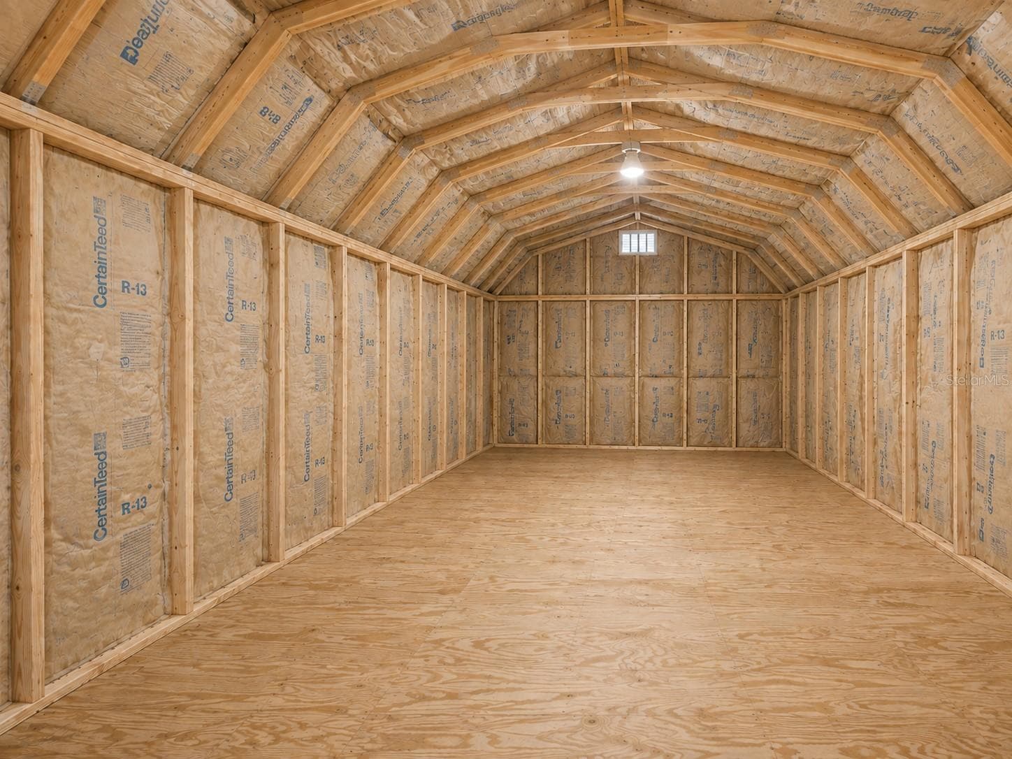 Attic Cleared Out - AI generated image for illustrative purposes only. - 18350 HANCOCK BLUFF RD, DADE CITY