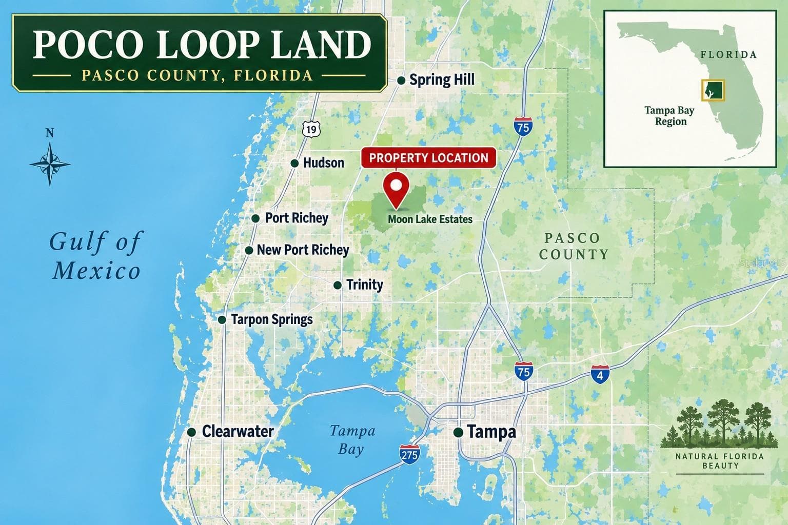 Land at POCO LOOP, NEW PORT RICHEY, photo 16 of 17