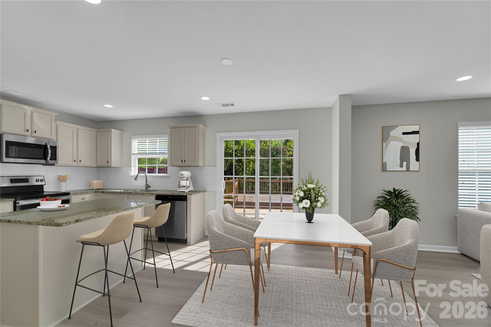 Virtually Staged - 3636 Alexander Forest Drive, Charlotte