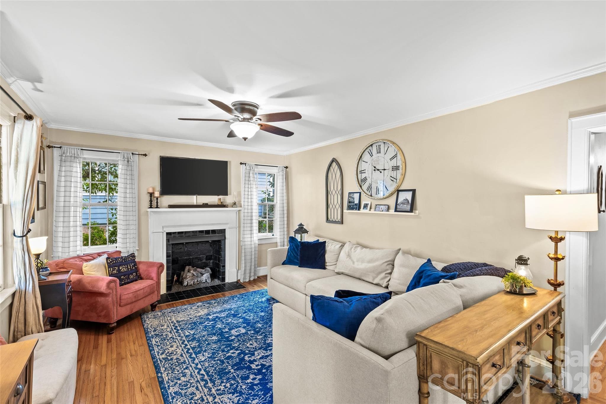 Living Room - 512 Bascom Street, Charlotte