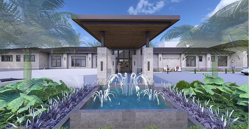 Bird Key Yacht Club exterior rendering - 101 SEAGULL LN, SARASOTA