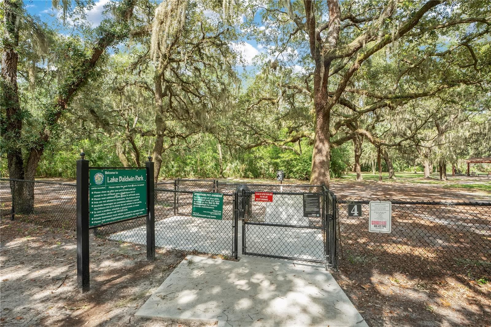 Lake Baldwin Dog Park - 1927 S LAKEMONT AVE, WINTER PARK