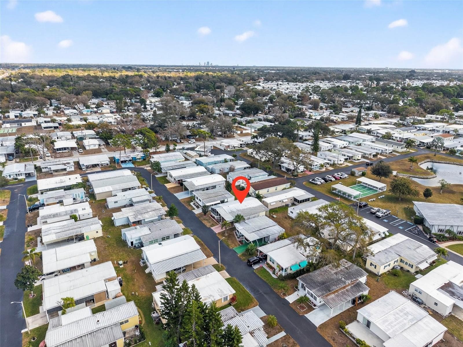 Aerial view - 7880 54TH AVE N #38, ST PETERSBURG