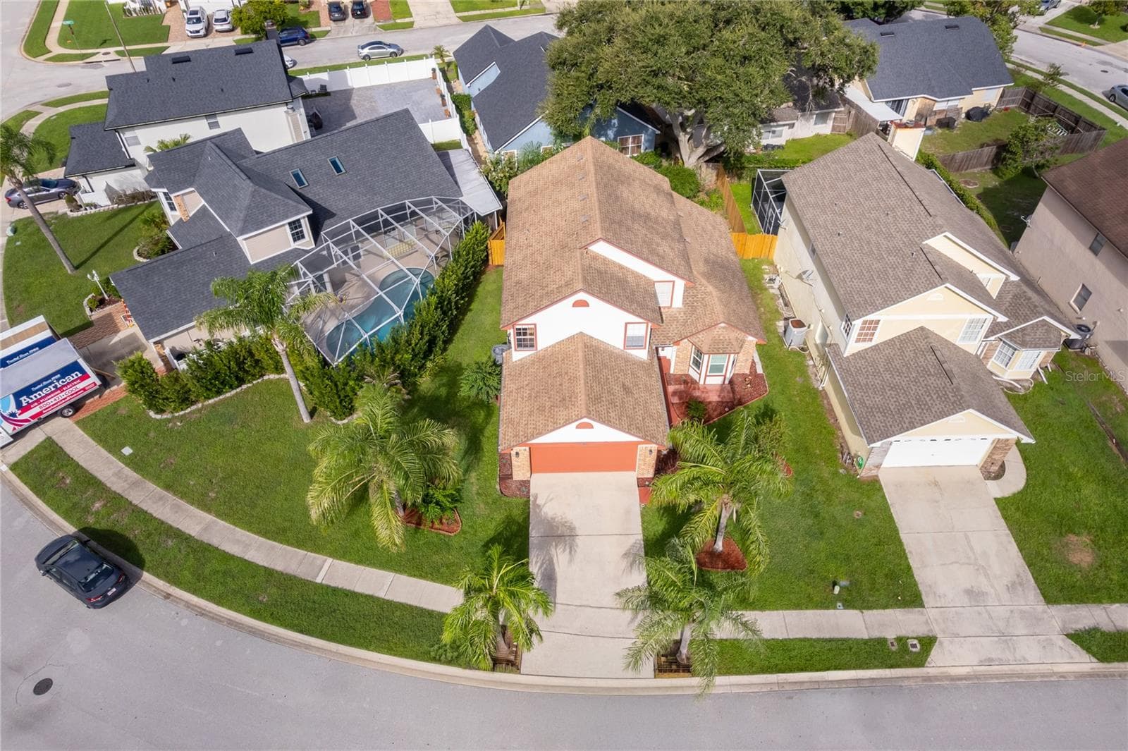 Aerial View - 696 REMINGTON OAK DR, LAKE MARY