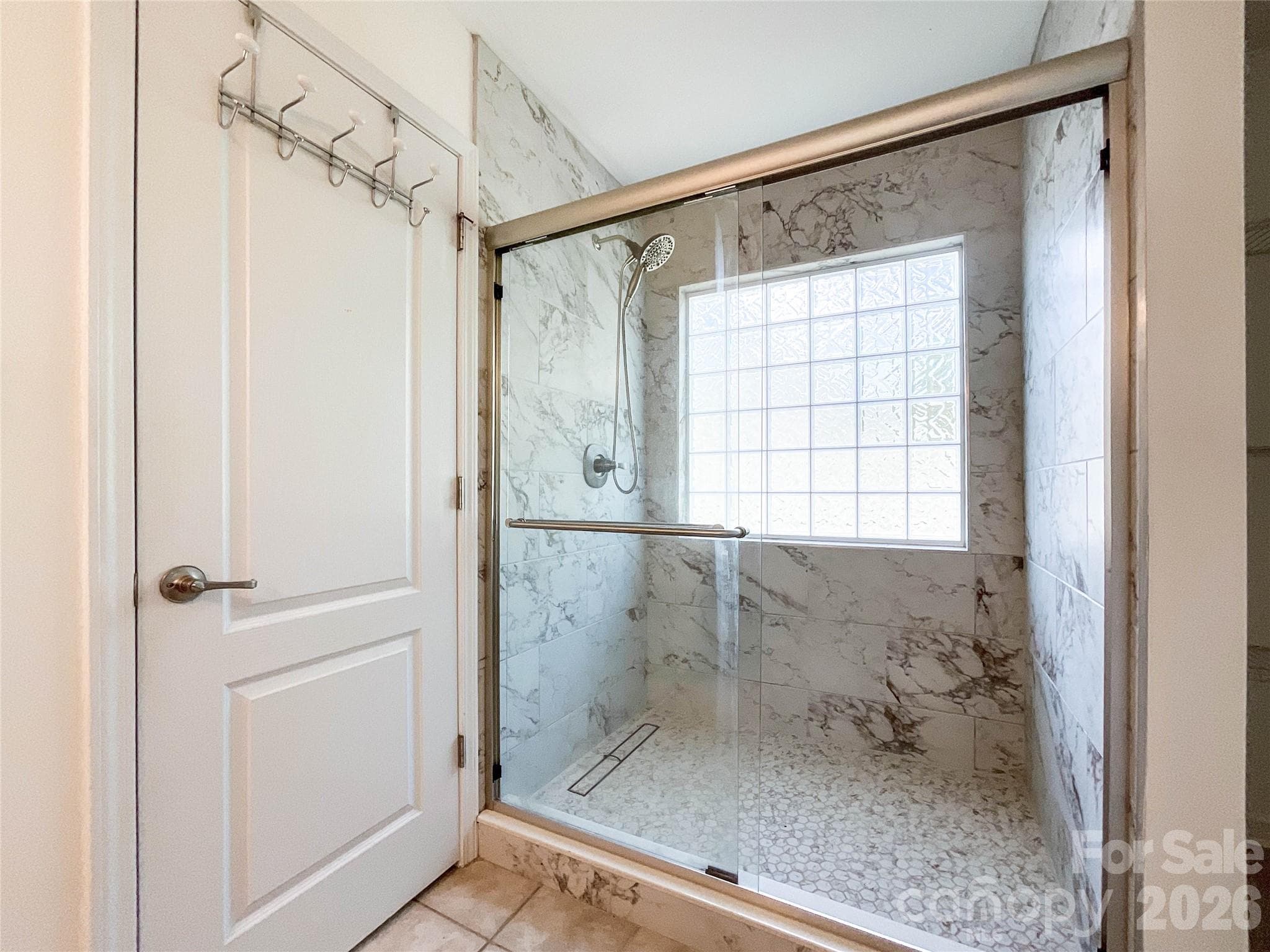 Updated Primary Bathroom - 1112 Tranquil Falls Lane, Matthews