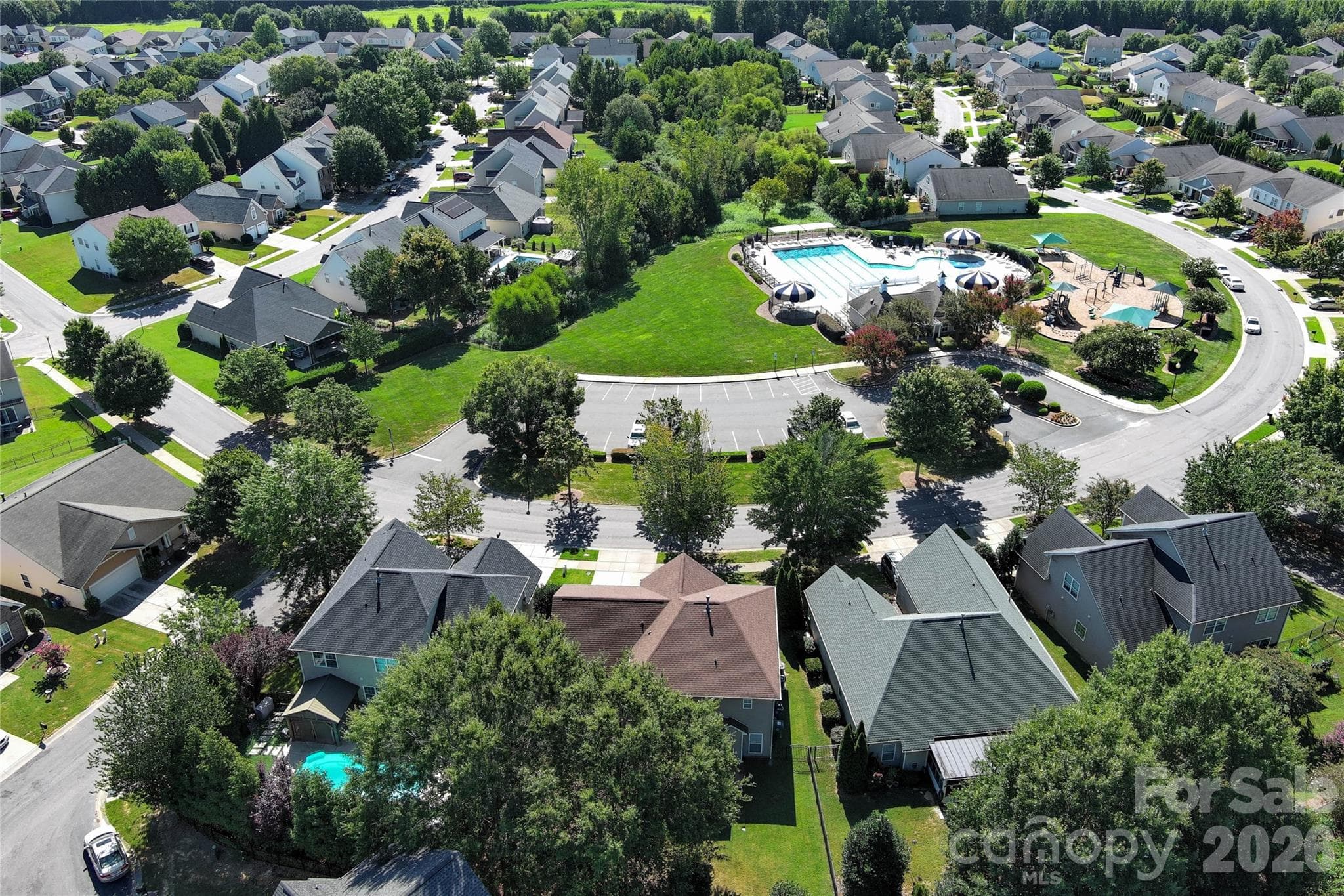 Single Family Residence at 1112 Tranquil Falls Lane, Matthews, photo 42 of 45