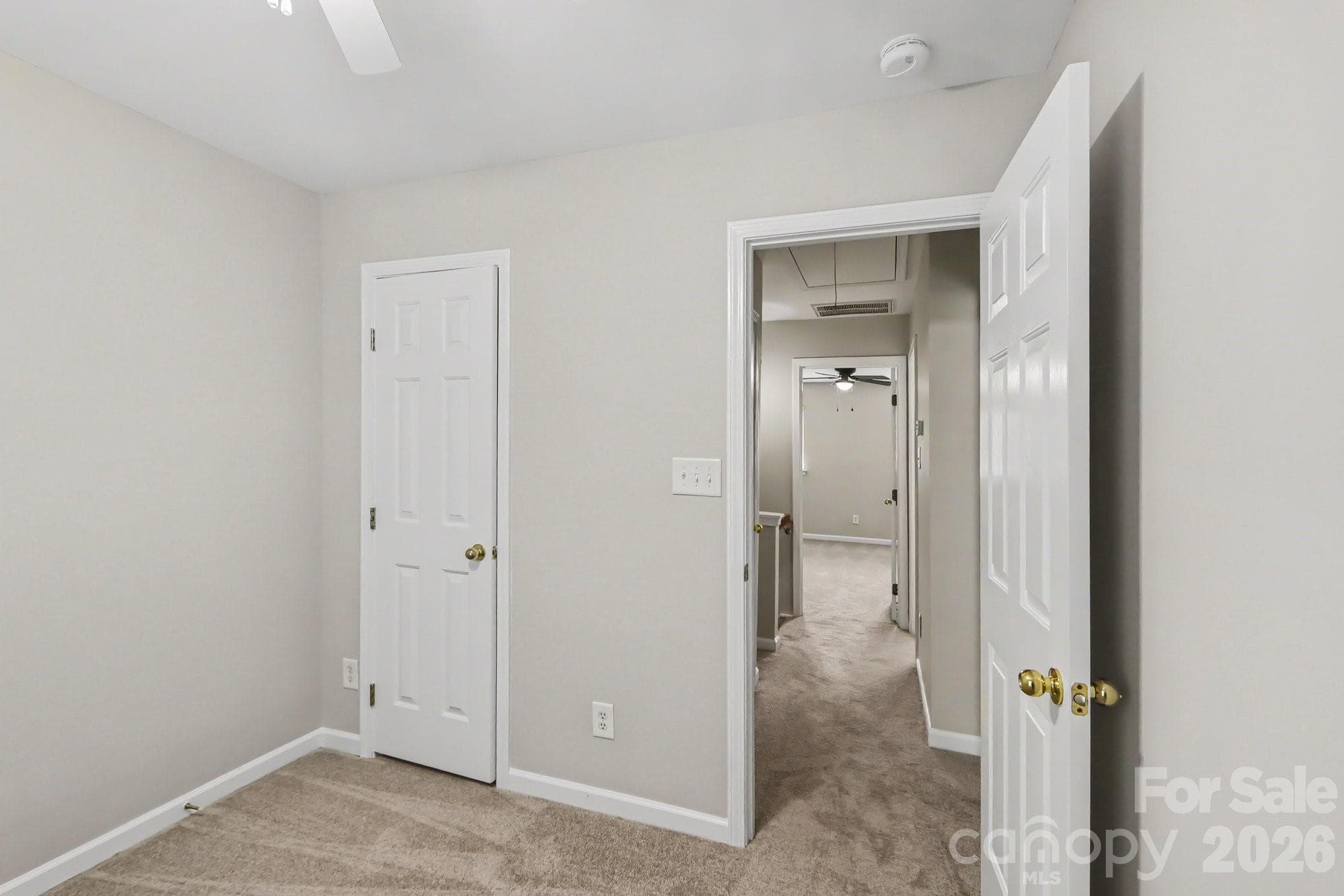 First guest bedroom - 4960 Sunburst Lane, Charlotte