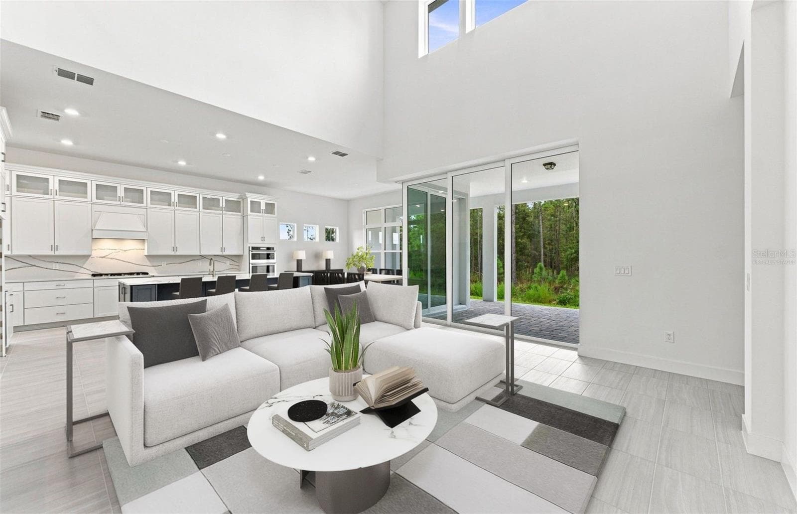 Virtually Staged - Open Gathering Room - 35224 COHAGEN TRL, ZEPHYRHILLS
