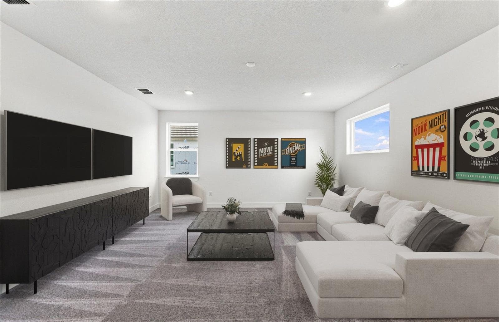 Virtually Staged - Media Room - 35224 COHAGEN TRL, ZEPHYRHILLS