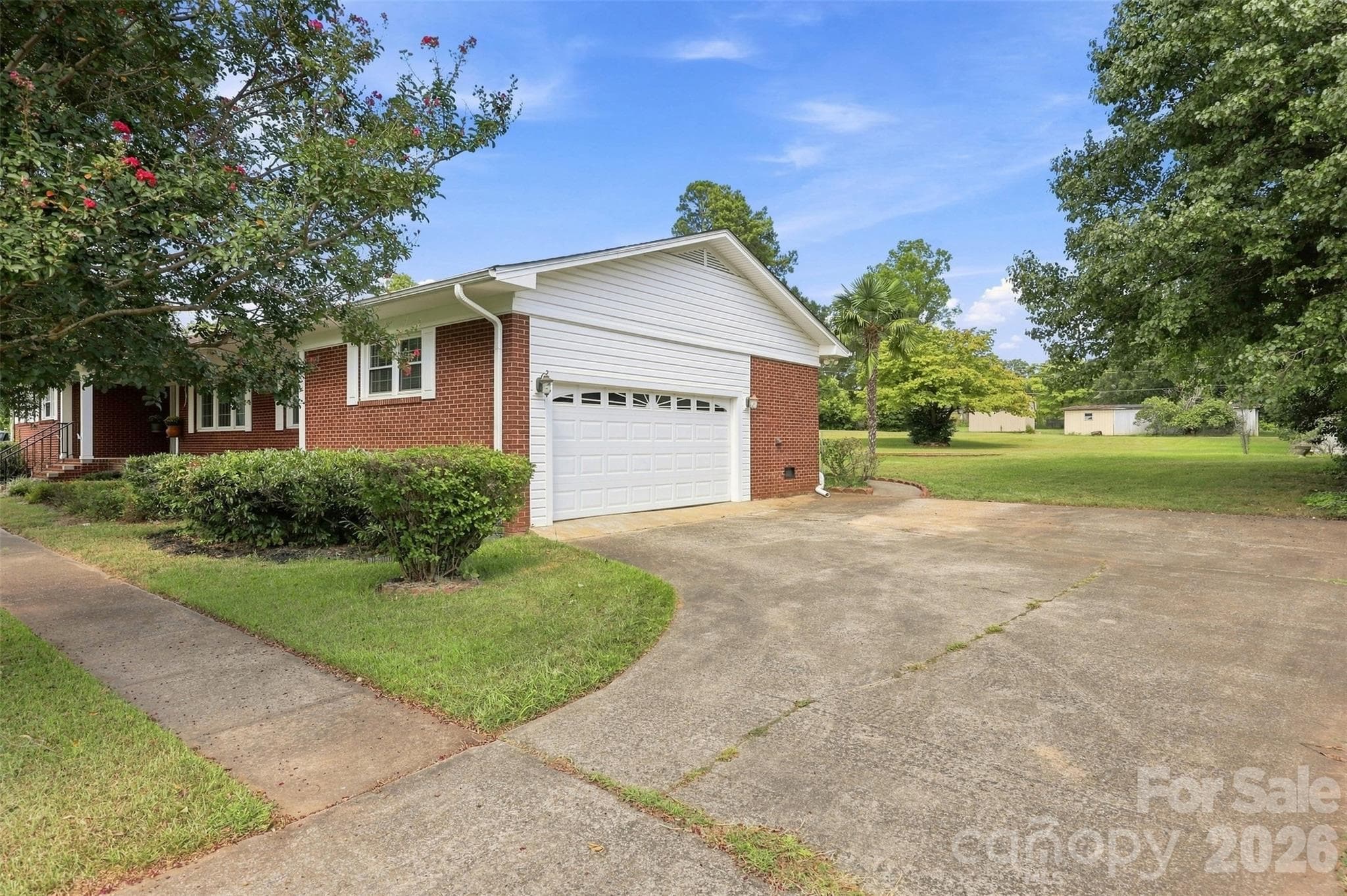 Side of the house - 1464 Sullivan Street, Rock Hill