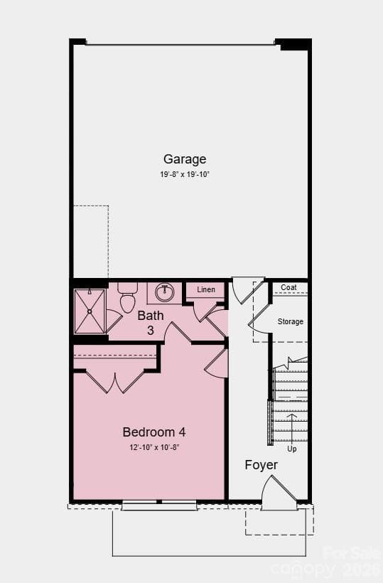 Lower Level Floor Plan - Additional Highlights Include: wood spindles, undermount kitchen sink, and 30" slide-in oven range - 3905 Clemson Alley, Indian Land