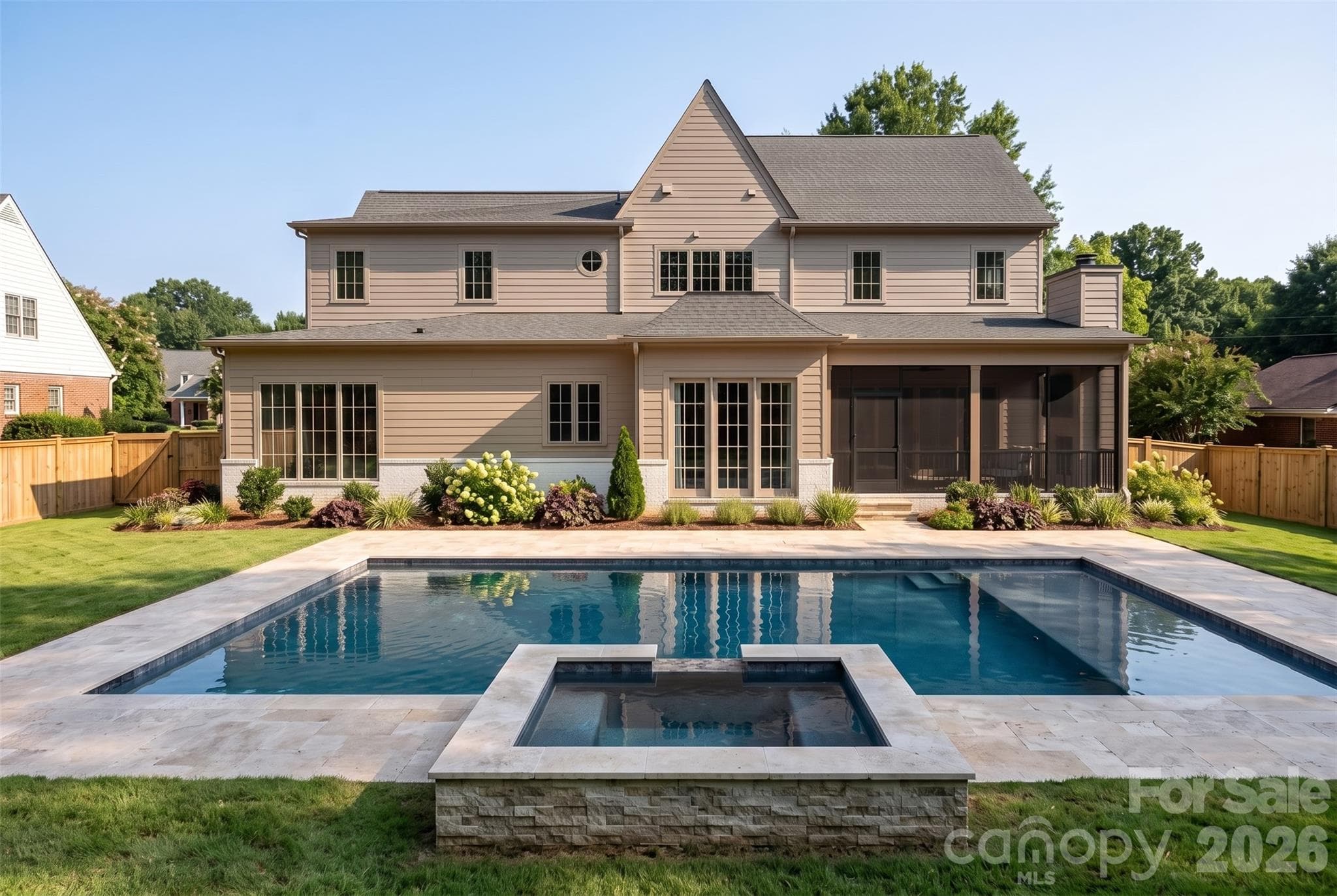 AI Rendering- Pool being built now - 236 Wingrave Drive, Charlotte