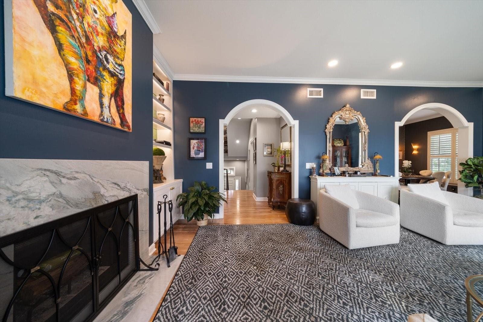 Living Room (Second Floor) - 6212 BAYSHORE BLVD #F, TAMPA