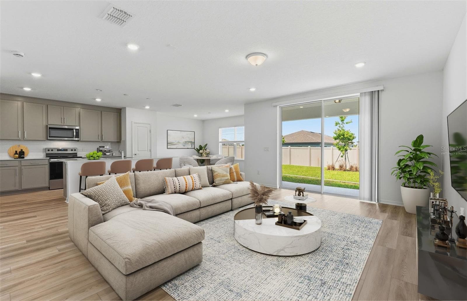 Virtually Staged -Model Representation - 1524 HARTRIDGE CT, LAKE ALFRED
