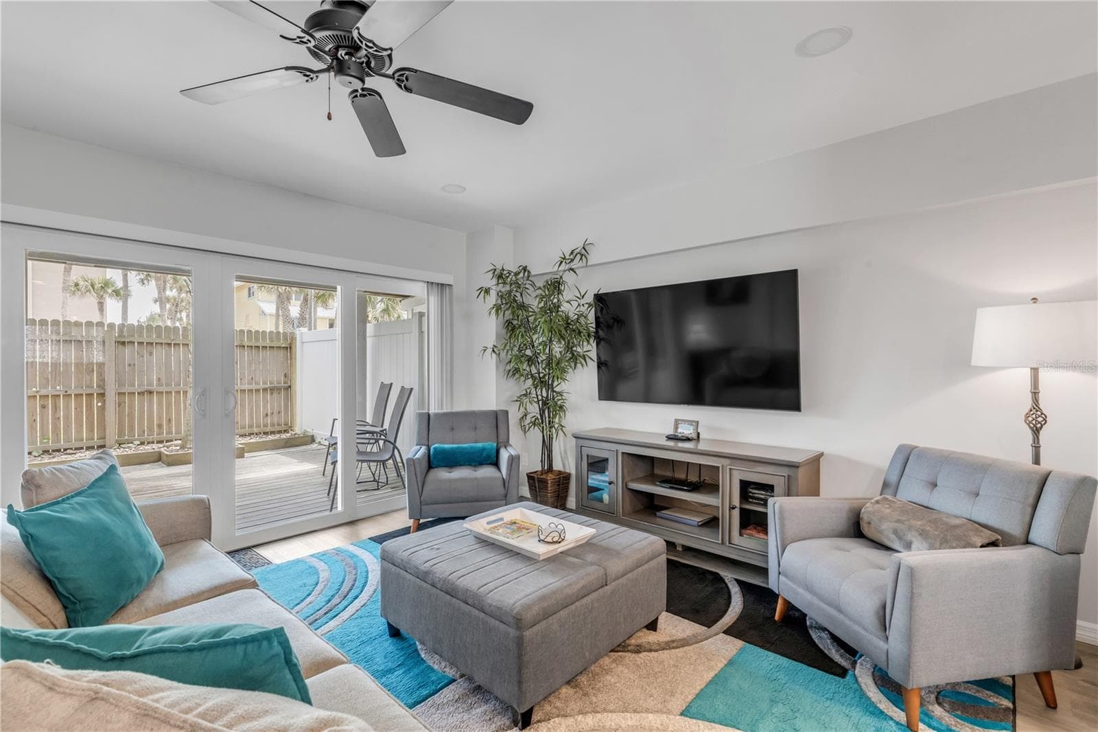 Apartment 1 Living Room - 2707 S ATLANTIC AVE, NEW SMYRNA BEACH