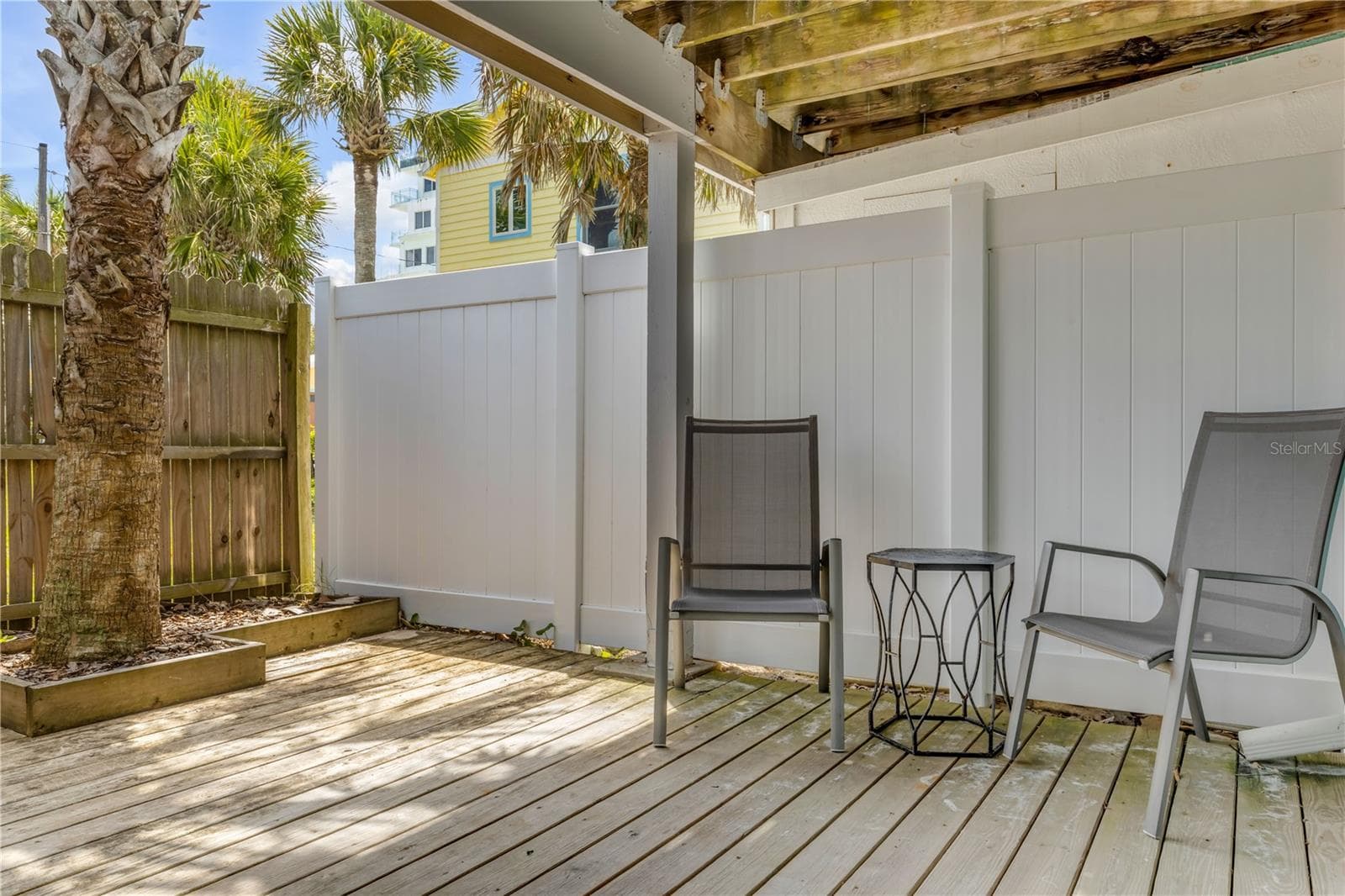 Apartment 1 Patio - 2707 S ATLANTIC AVE, NEW SMYRNA BEACH